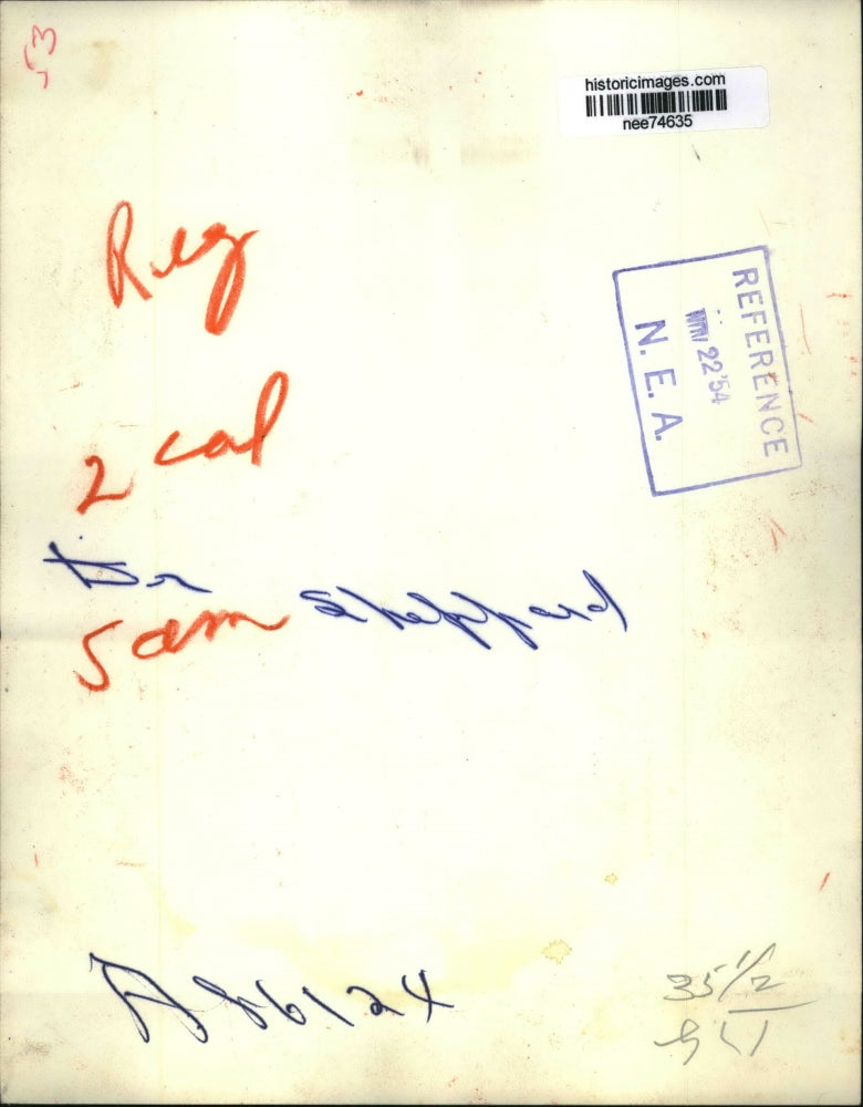 1954 Press Photo Dr Sam Sheppard conferring with his attorney - nee74635