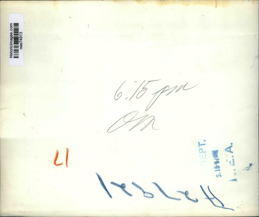 1951 Press Photo General Dwight D Eisenhower and President Truman in Washington