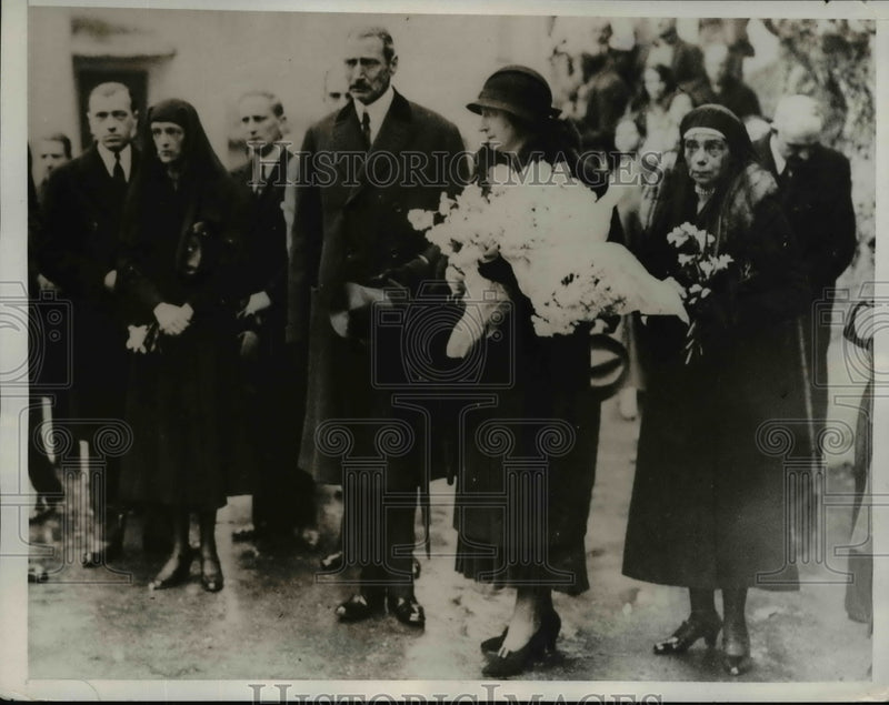 Load image into Gallery viewer, 1933 Press Photo King Christian &amp; Queen Alexandrine of Denmark in Riveria

