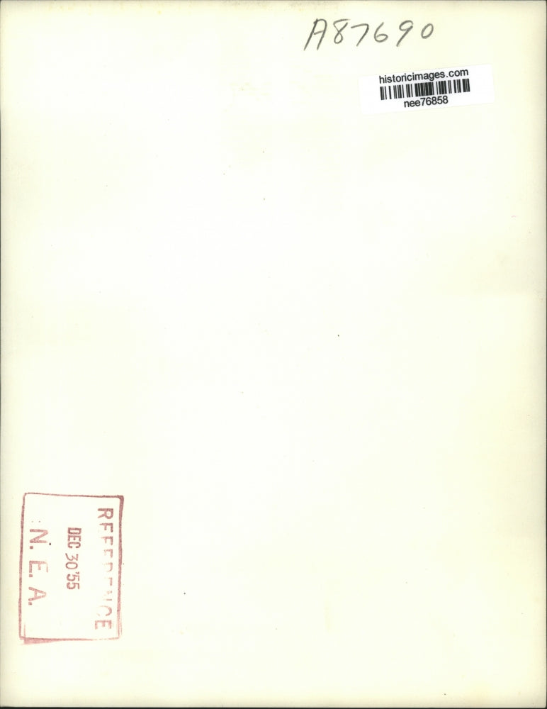 1955 Press Photo James Kutcher Legless World War II Veteran Defending Disabilit