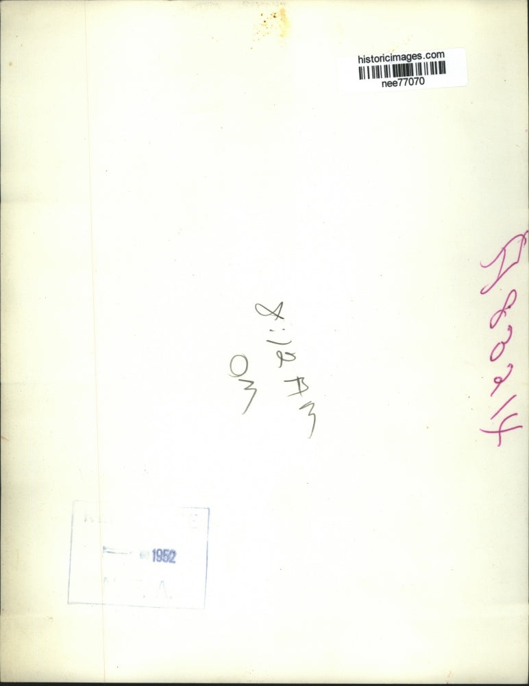 1952 Press Photo Governor Illinois Adlai Stevenson Dem Presidential Candidate