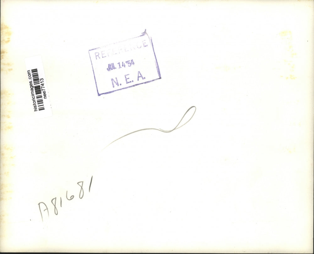 1954 Press Photo Sen.Karl Mundt and members of Senate Investigating Subcommittee