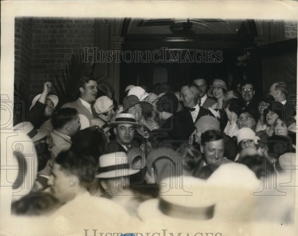 1928 Press Photo Governor of NY Alfred E Smith Democratic Presidential Hopeful