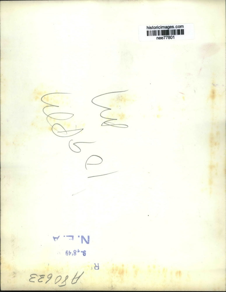 1949 Press Photo Earl of Harewood nephehw of King George, fiancee Marion Stein