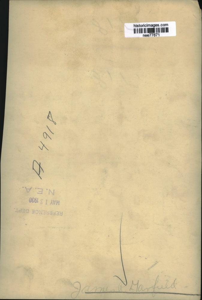 1930 Press Photo James A Garfield a politician - nee77871