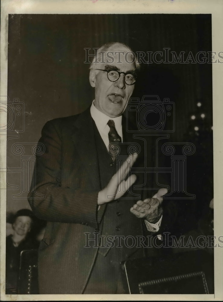 1936 Press Photo Rep John A Martin of Colorado at House Sub committee