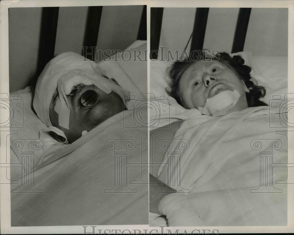 1947 Press Photo Patients In The Hospital - nee79465