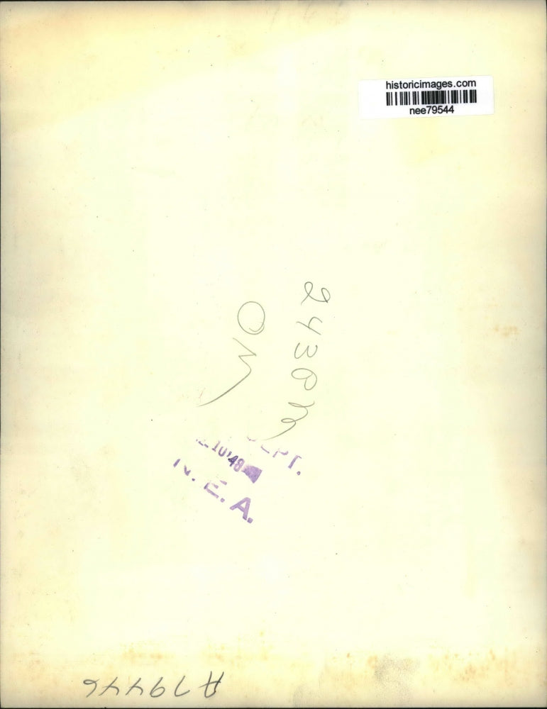 1948 Press Photo Luther Georges charged on Perjury Charges of Divorce Racket.