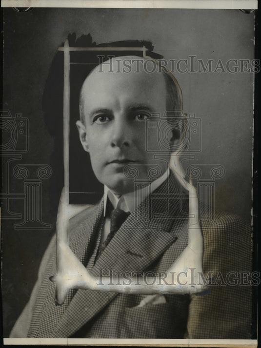 1928 Press Photo Lewis G Stevenson running mate for Gov Smith of Illinois