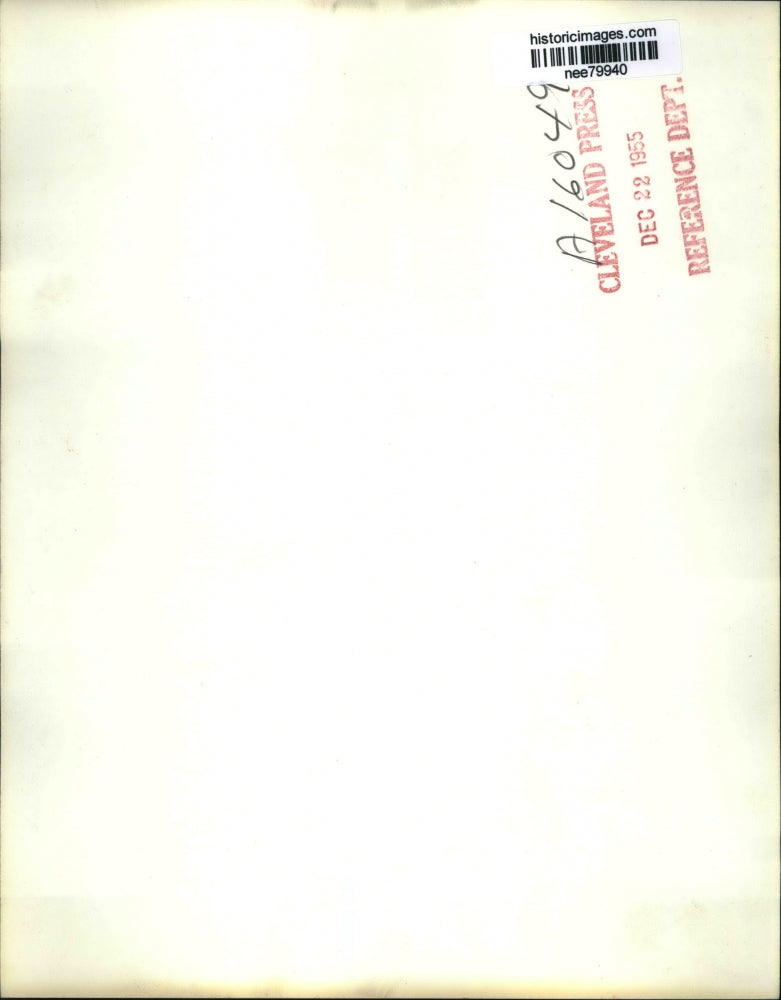 1955 Press Photo President Eisenhower visits daughter in law in hospital