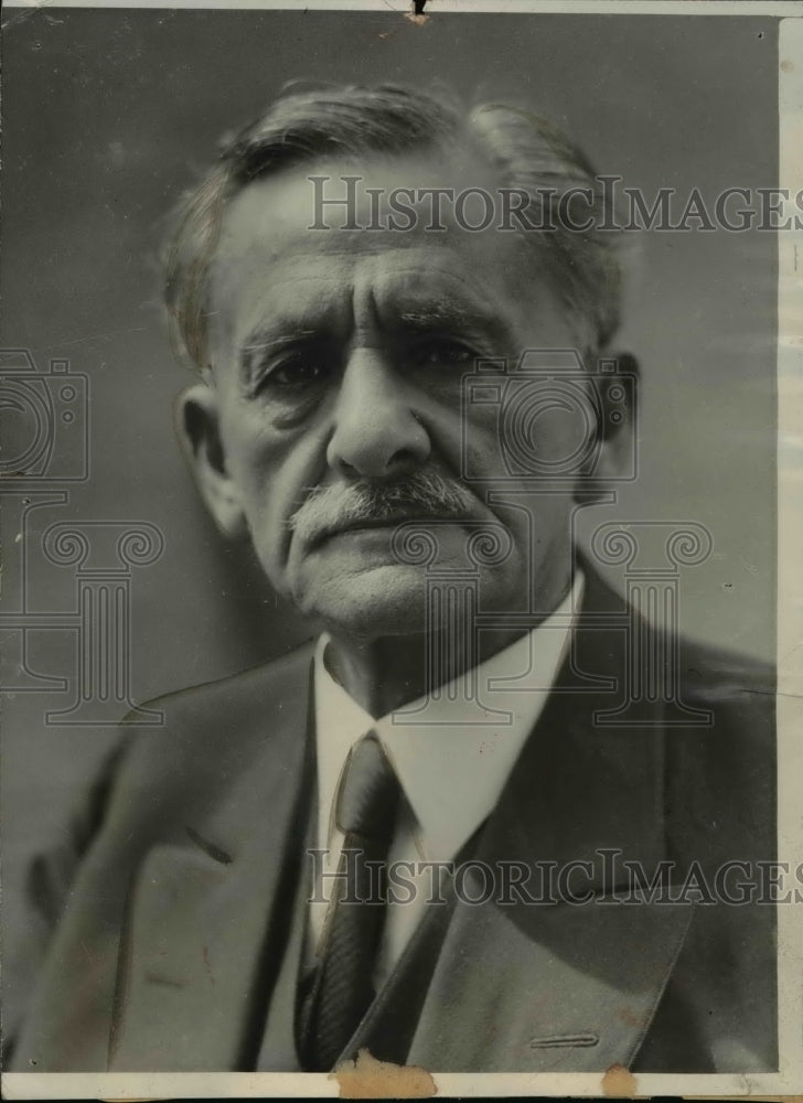 1929 Press Photo Professor Albert A Michelson University of Chicago Physics Dept