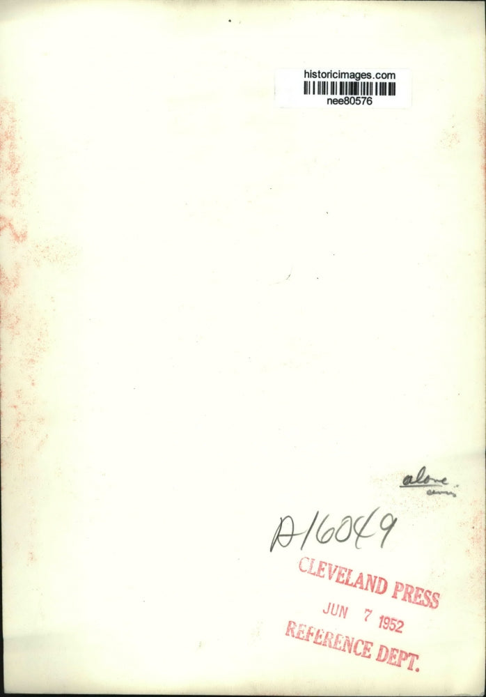 1952 Press Photo Dwight Eisenhower Presidential candidate at Abilene Kansas