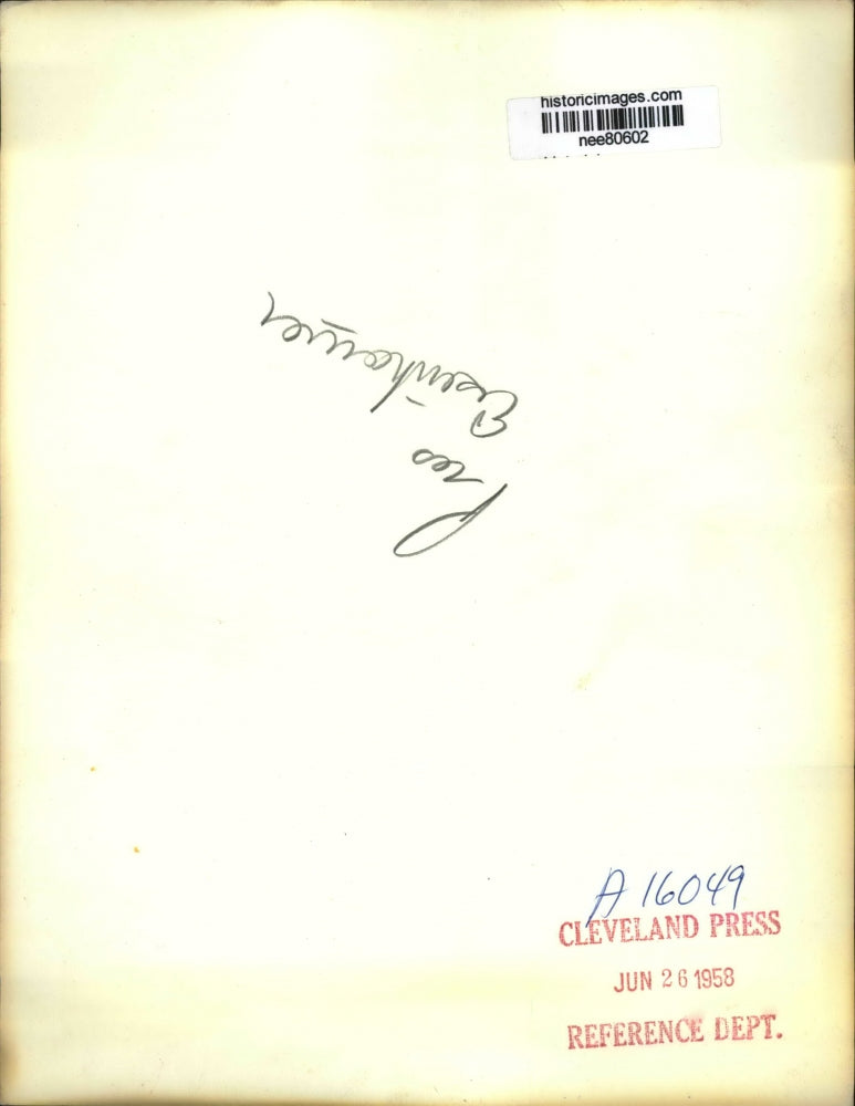 1958 Press Photo President Eisenhower boarding an airplane - nee80602