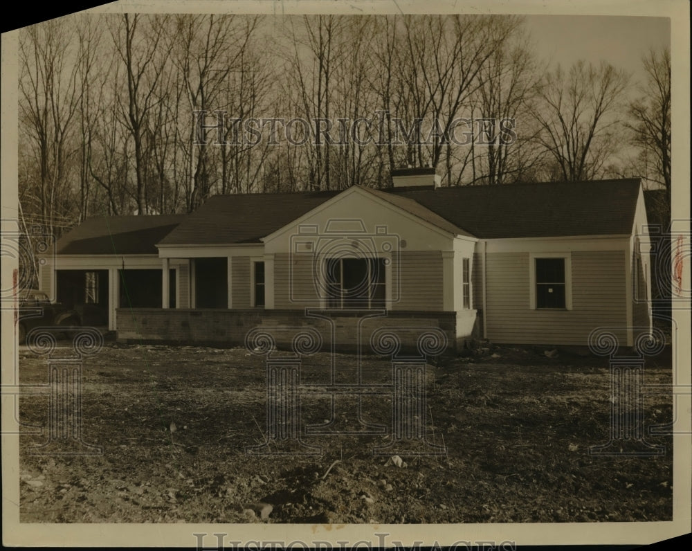 1949 Press Photo Ranch style home by Dick O'Grady on Frenkel Road Mirelamo Hills