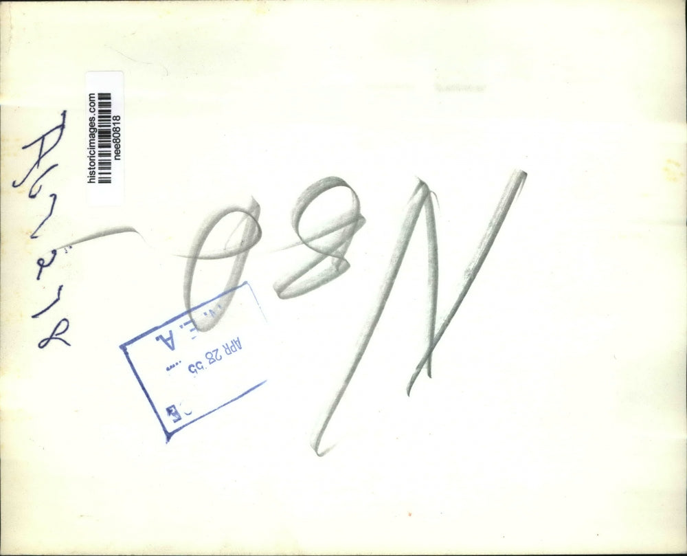 1955 Press Photo Pres.Dwight Eisenhower met with members of the House