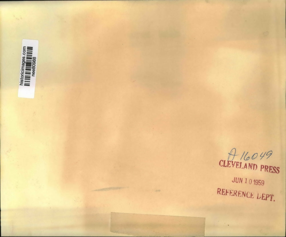 1959 Press Photo Pres. Eisenhower at GOP campaign fund-raising dinner.