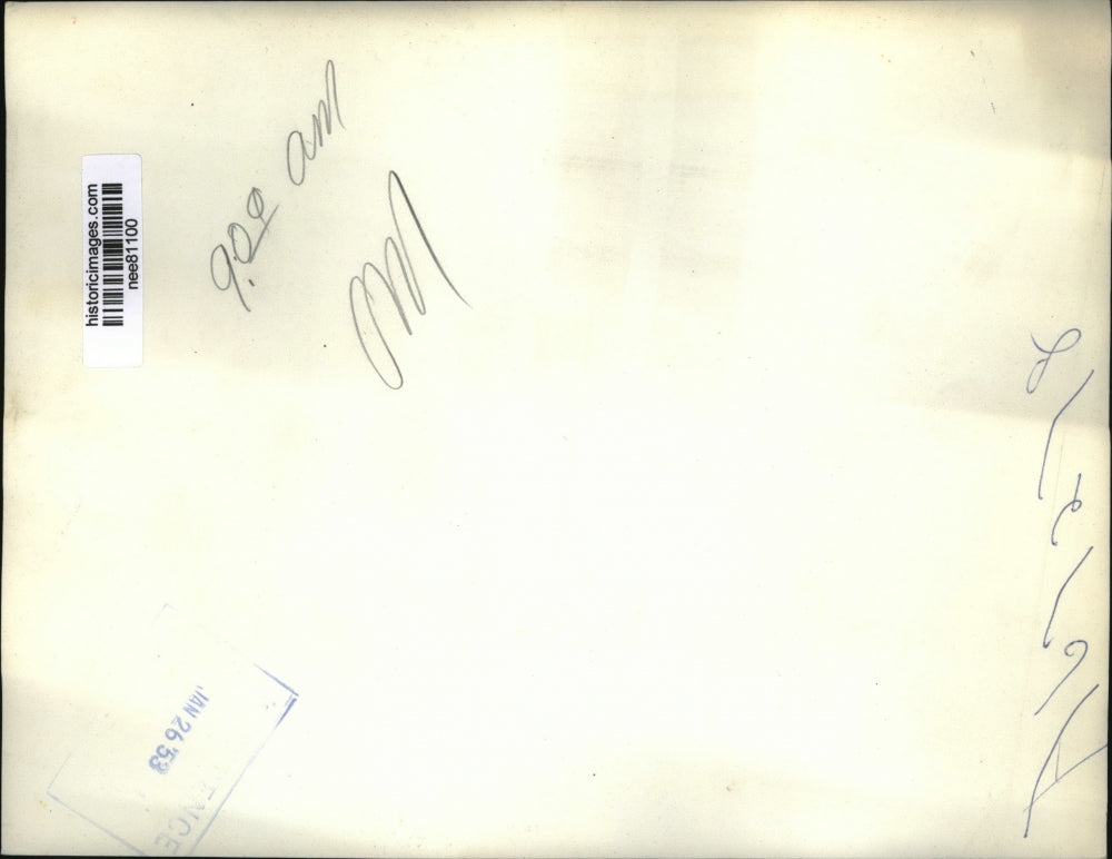 1953 Press Photo Pres. Dwight D.Eisenhower and N.Y. Gov. Thomas E. Dewey.