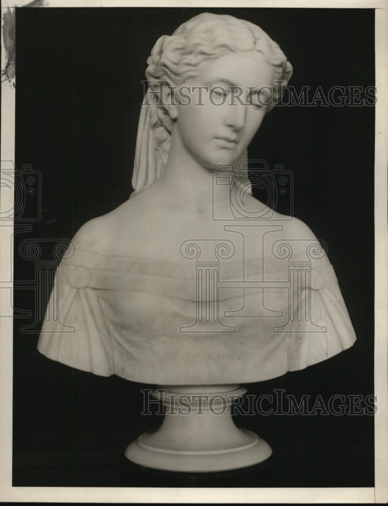 1927 Press Photo Cordelia statue by FP Connelly also called The Presidents Wife