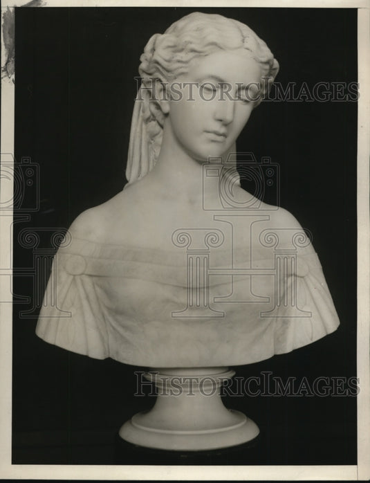 1927 Press Photo Cordelia statue by FP Connelly also called The Presidents Wife