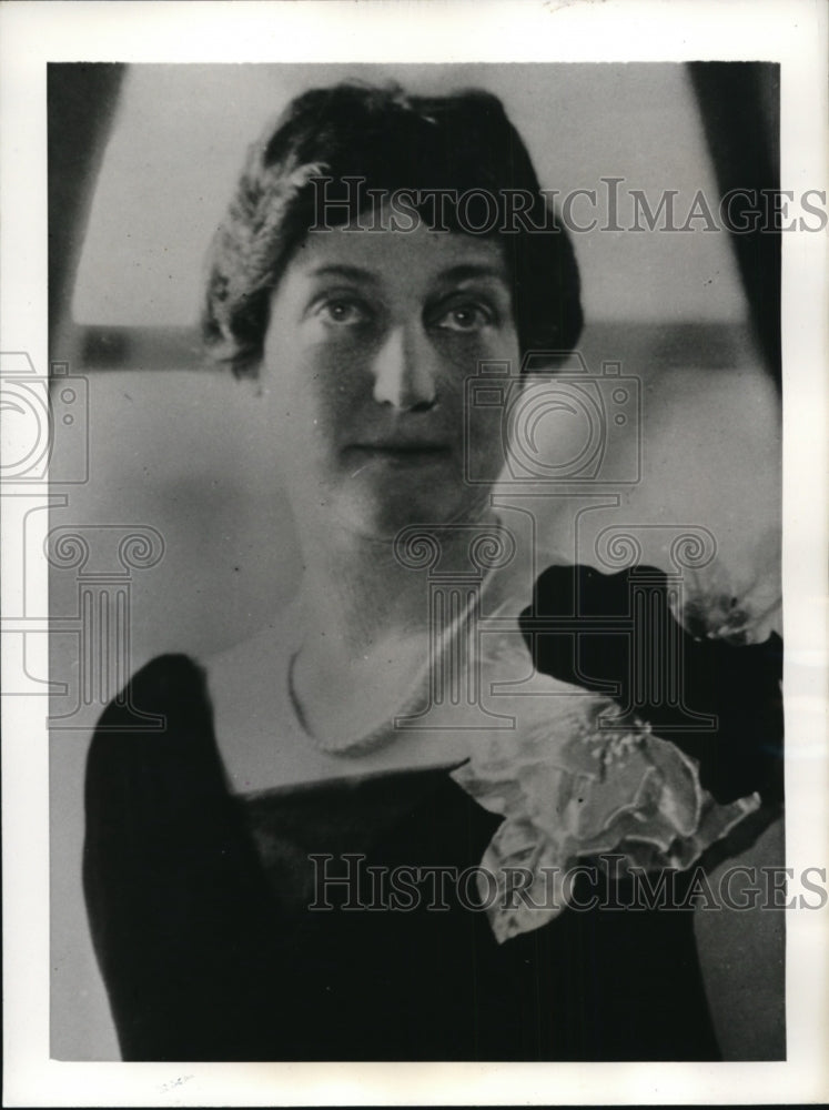 1941 Press Photo Mrs Alberto Lais wife of Admiral Alberto Lais of Italy