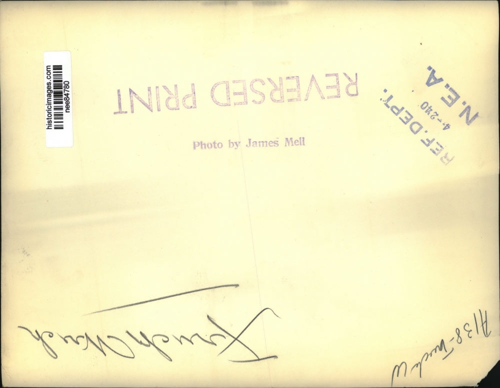 1940 Press Photo Truck crashed along a railroad track in Ohio - nee84780