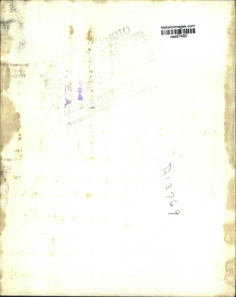 1949 Press Photo Pope Pius XII address from St Peter's Basillica - nee87480