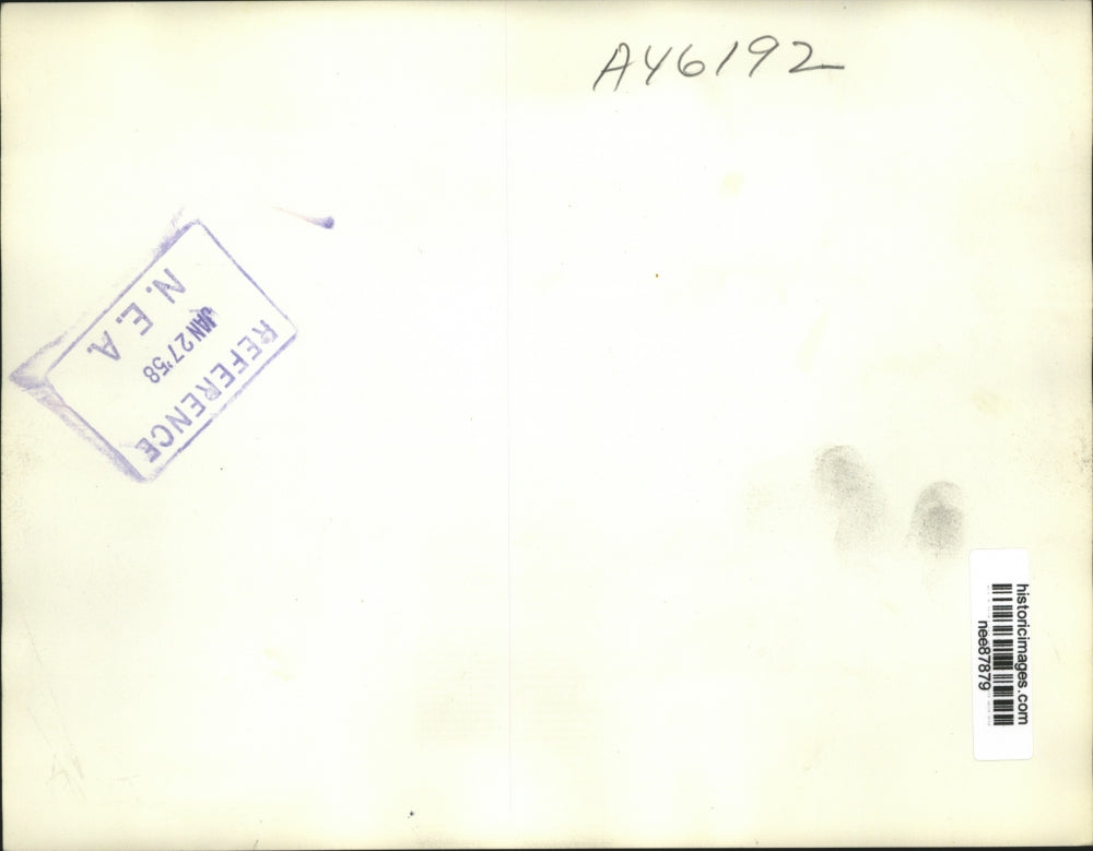 1958 Press Photo Geoffrey Lloyd British Prime Minister and W BRadley Connors