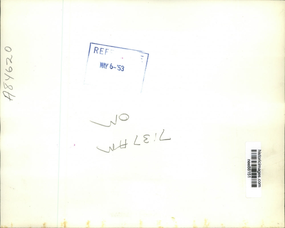 1953 Press Photo Marine Pfc George Hart's family learns POW released