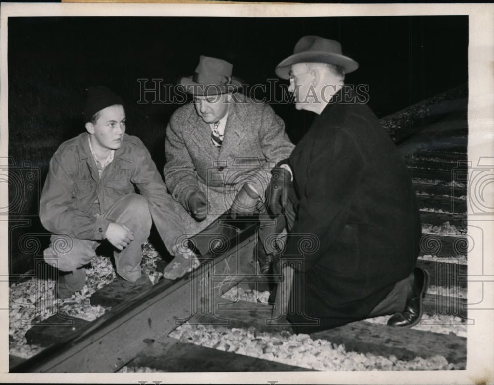 1947 Press Photo Robert Sims confessed that he tried to wreck train - nee88967