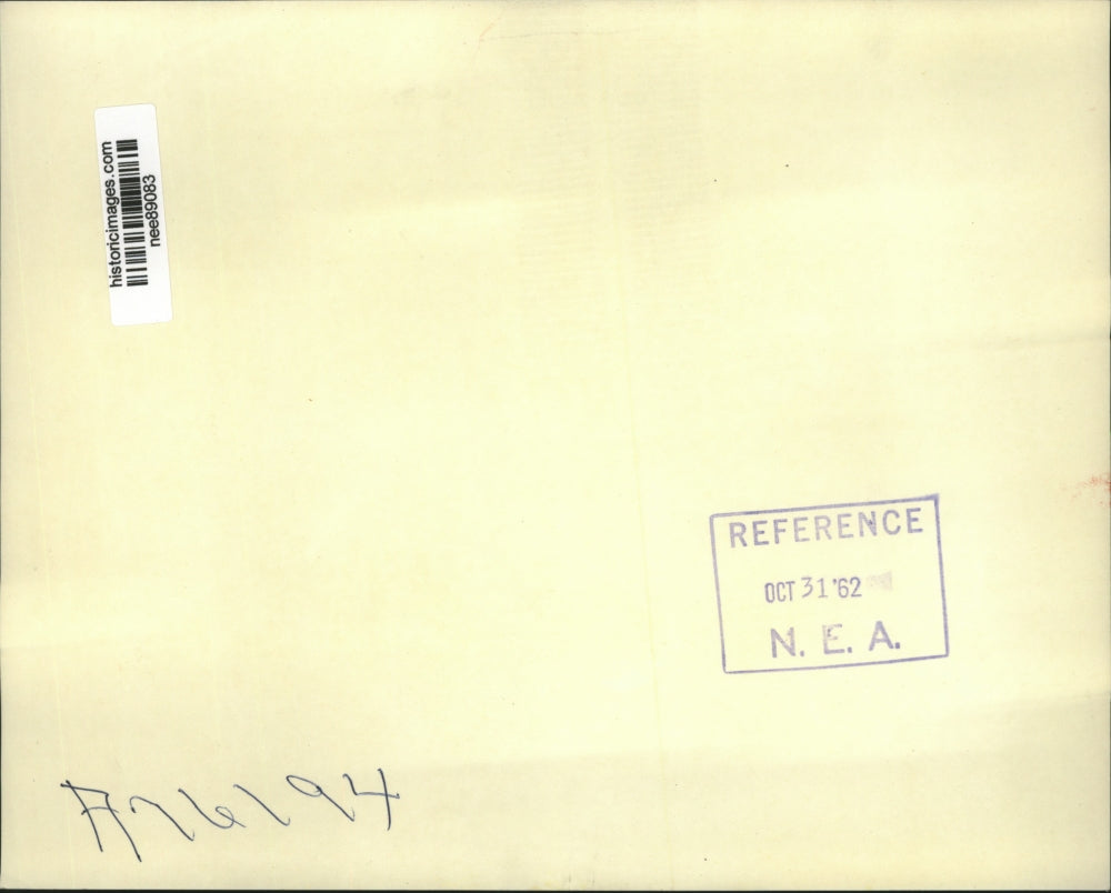 1962 Press Photo India's Defense Minister VK Krishna Menon at the UN