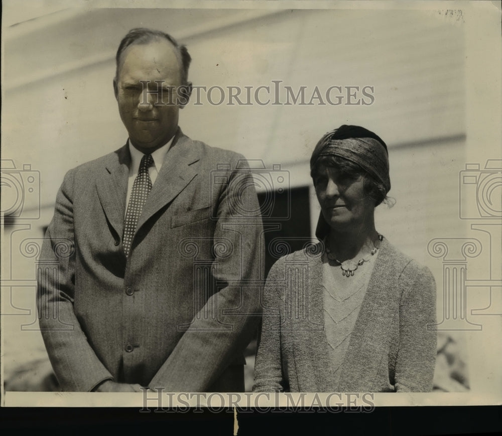 1930 Press Photo A.C. Fleury and wife of U.S Department of Agriculture- Historic Images