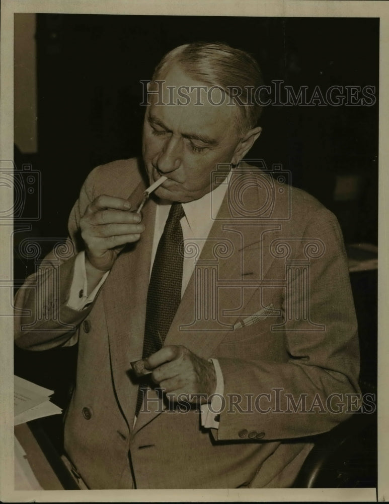 1939 Press Photo Senator Walter F George in Washington DC - nee90092