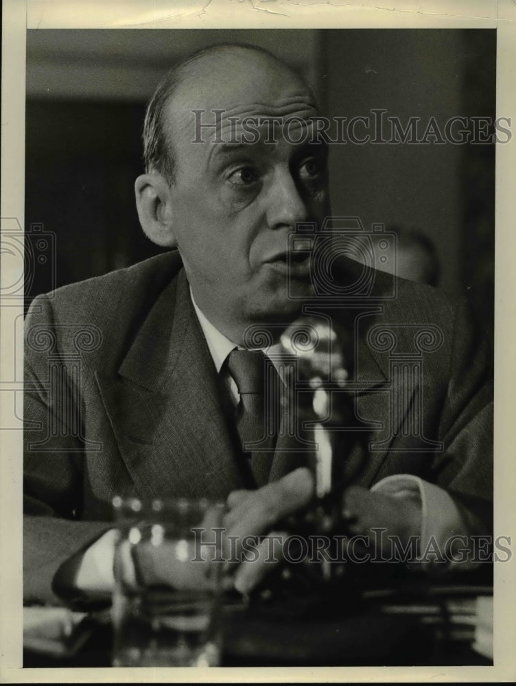 1957 Press Photo Attorney General Herbert Bronnell, Jr. Questioned In Court