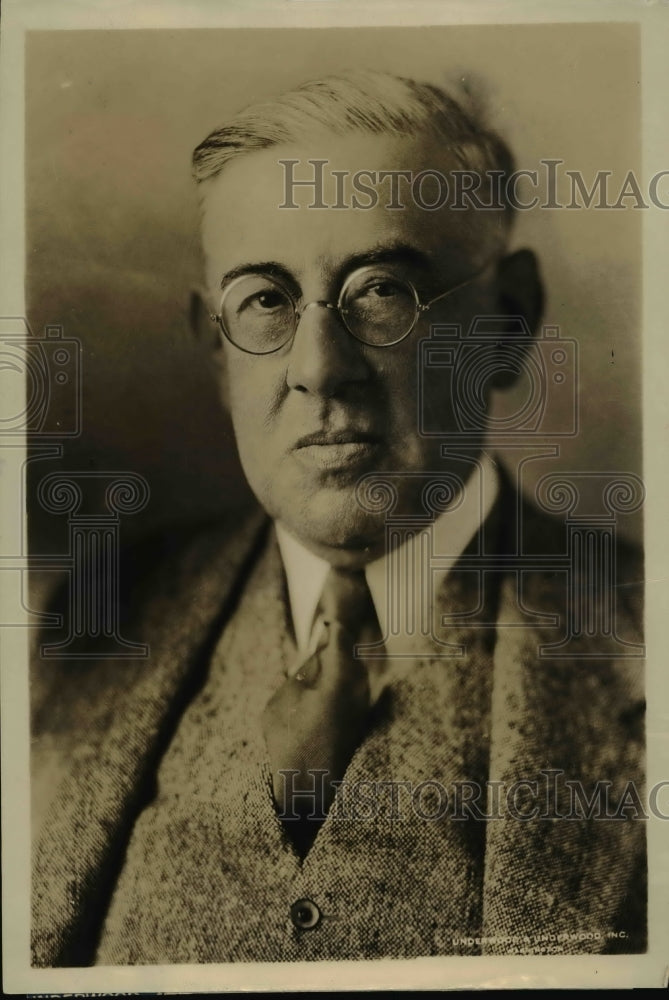 1927 Press Photo P.H.Callahan of Louisville, Sec.of the Memorial Association