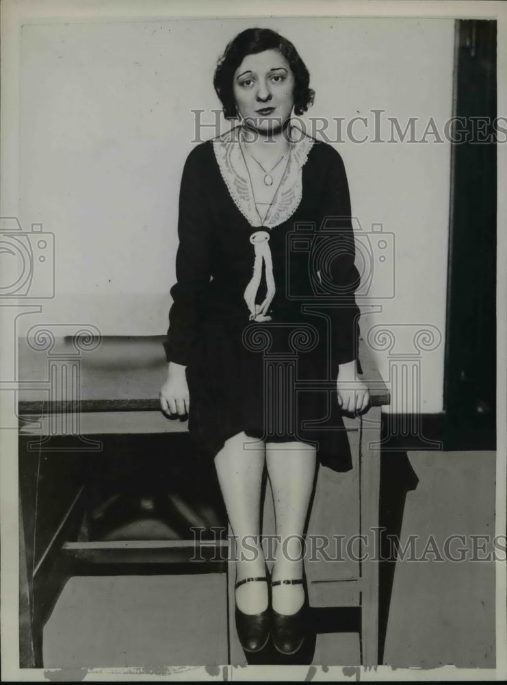 1938 Press Photo Margaret Harrison insane killer escaped from Ill. Secutiy Hosp