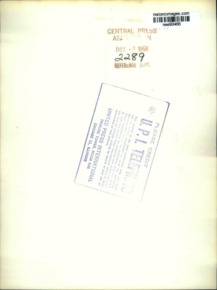 1958 Press Photo Paul Emile Cardinal Leger at the St. James Cathedral