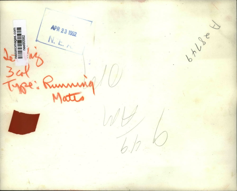 1952 Press Photo Gov. Earl Warren of California and Gov. Thomas E. Dewey of N.Y