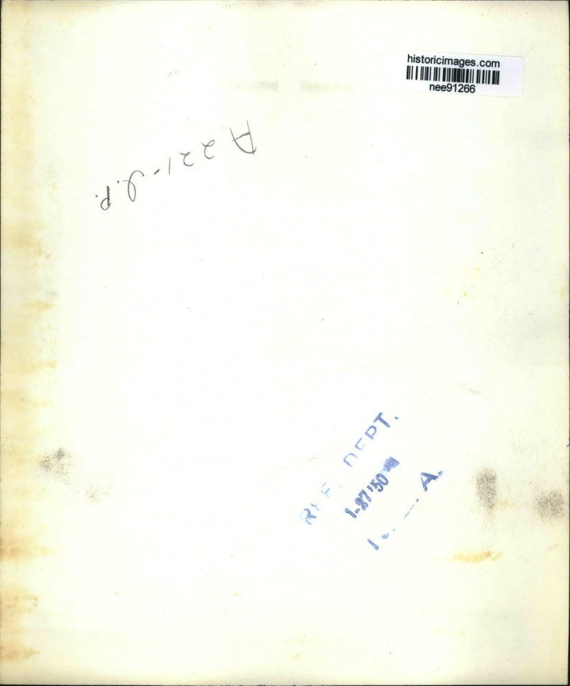 1950 Press Photo Mrs Harry Truman made her donation to 1950 March of Dimes