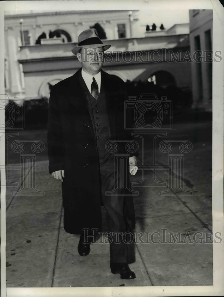 1937 Press Photo J David Stern Editor & Publisher of Philadelphia Record