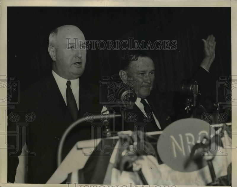 Load image into Gallery viewer, 1936 Press Photo James Farley opens Democratic National Convention - nee92610
