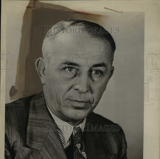 Press Photo John Sorrells Executive Editor Scripps-Howard Newspapers - nee92752