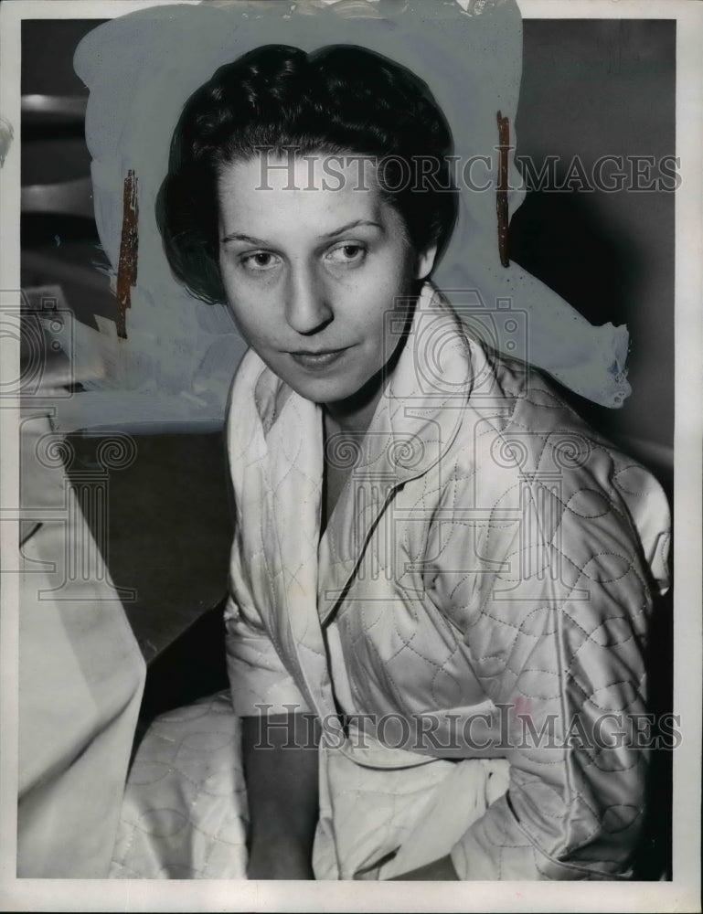 1959 Press Photo Mrs Gertrude Witho - nee92762
