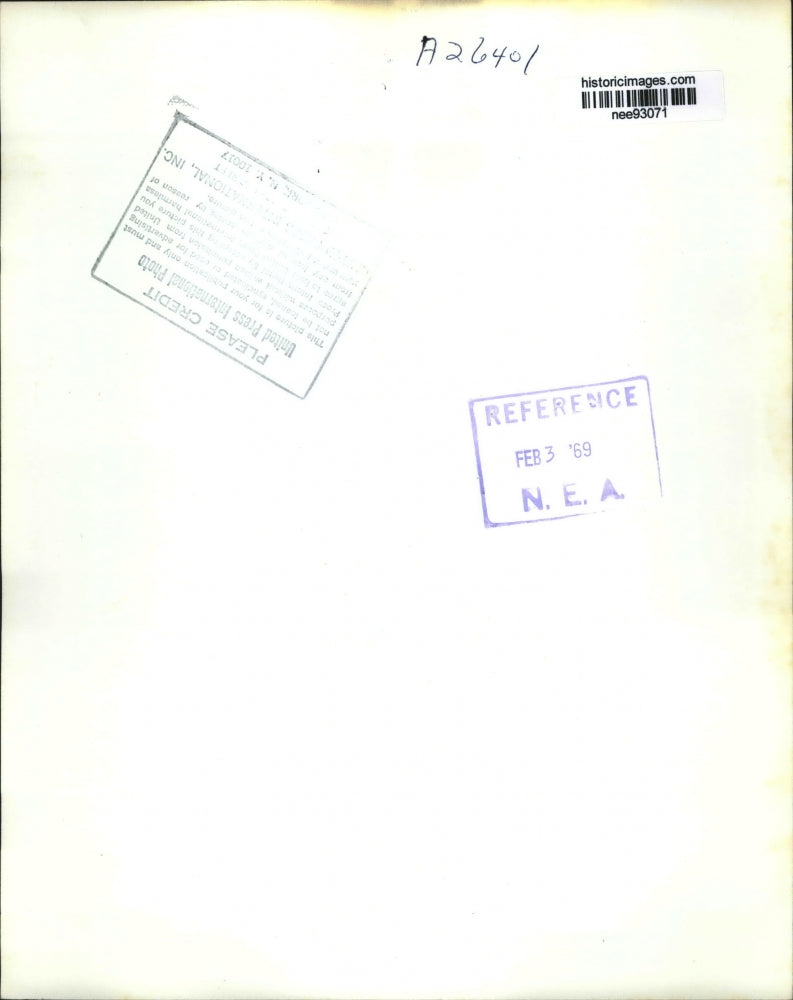 1969 Press Photo Flood waters covered the Sherman Island in Sacramento Calif