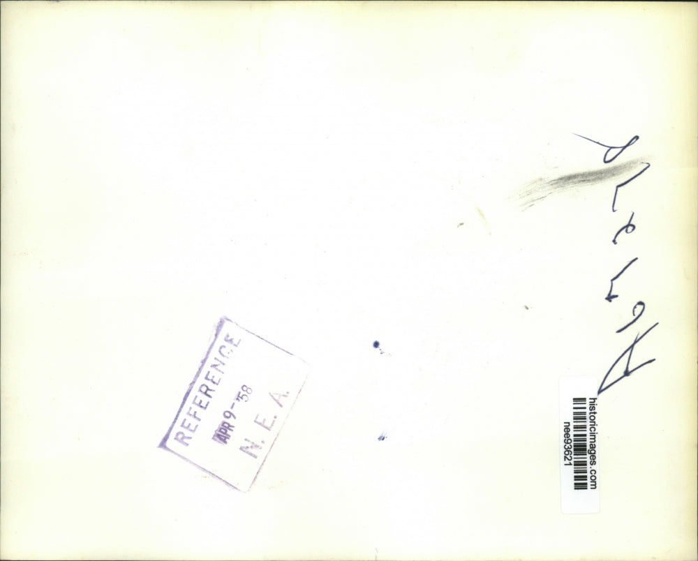 1958 Press Photo President Eisenhower Thanks The Members Of Columbia - nee93621