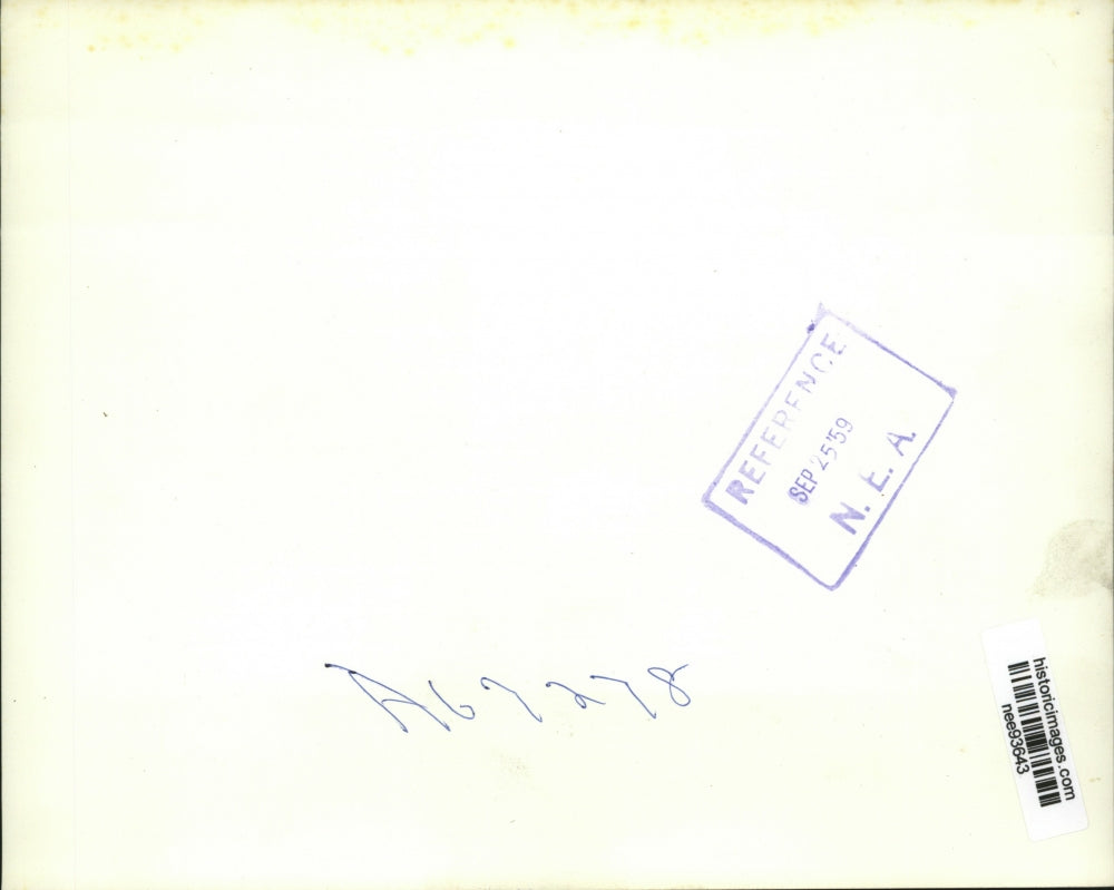 1959 Press Photo President Eisenhower Signed The Labor reform Bill - nee93643