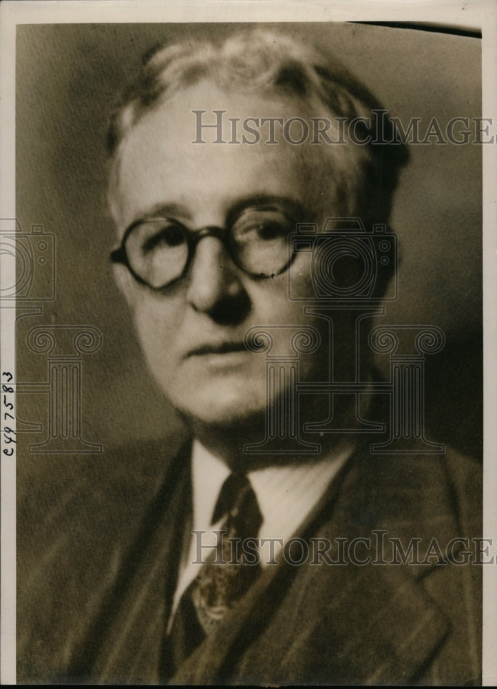 1939 Press Photo Dr.Joseph A Jerger Author of Doctor's Here's Your Hat