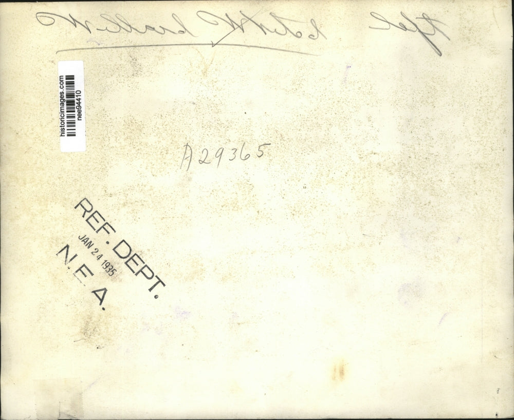 1935 Press Photo Willard Whited - nee94410