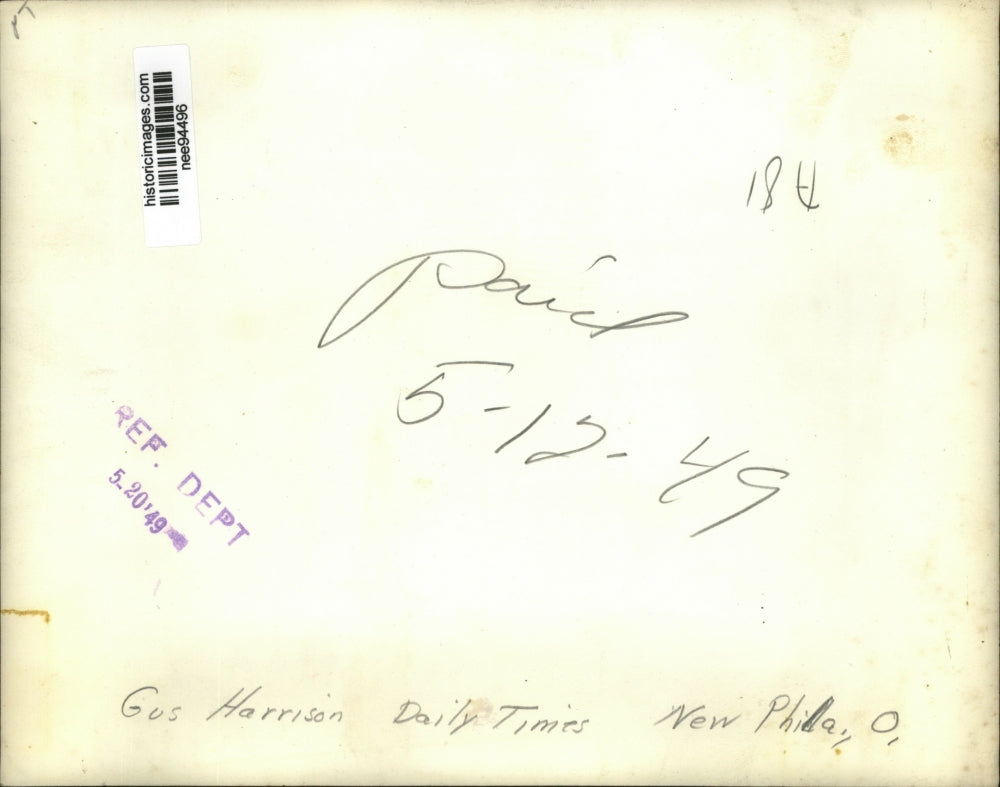 1949 Press Photo Husband Detonated Bomb Killing Self And Wife - nee94496