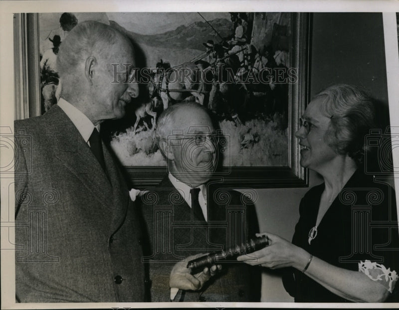 Load image into Gallery viewer, 1938 Press Photo Edith Jarvis Alden named Secretary of Burlington Railroad
