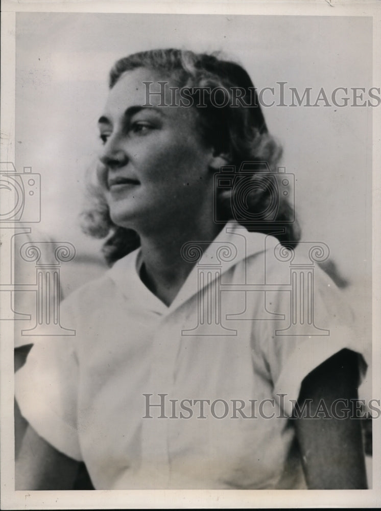 1938 Press Photo Ms.Jessie Barker inherit million dollar on her 23rd Birthday